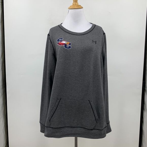 Under Armour ColdGear Sweatshirt Womens M Medium Scottsdale Christian Academy - Picture 2 of 12